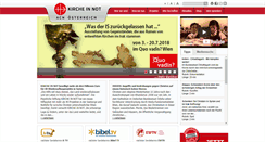 Desktop Screenshot of kircheinnot.at